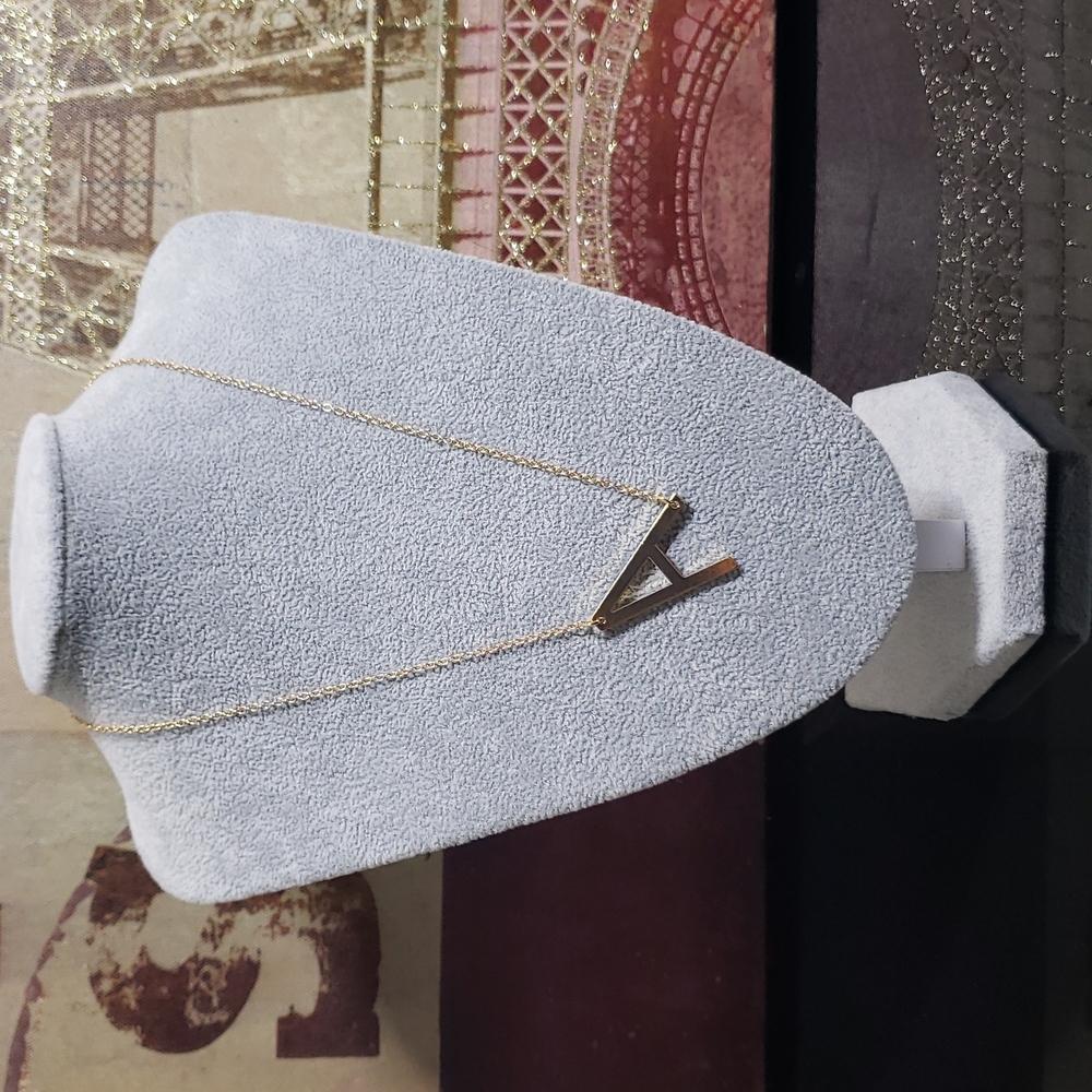 Letter A .Pendants Fashion Necklace Letter A